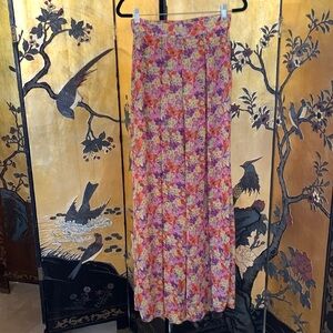 Zara Floral Sheet Pants | Size Small